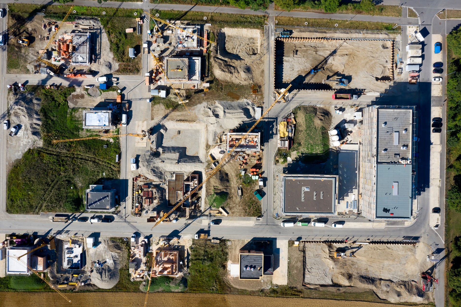 Construction Site from Above